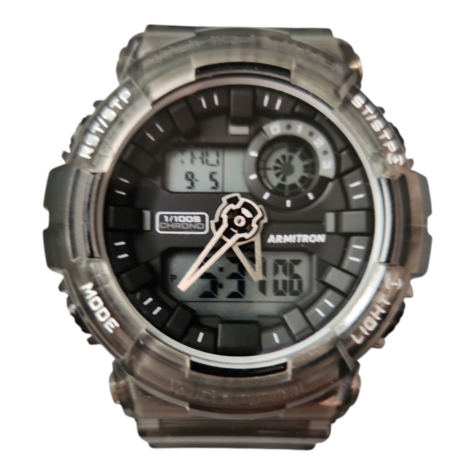 Armitron Sport Men's Analog-Digital Resin Strap Watch, 20/5445